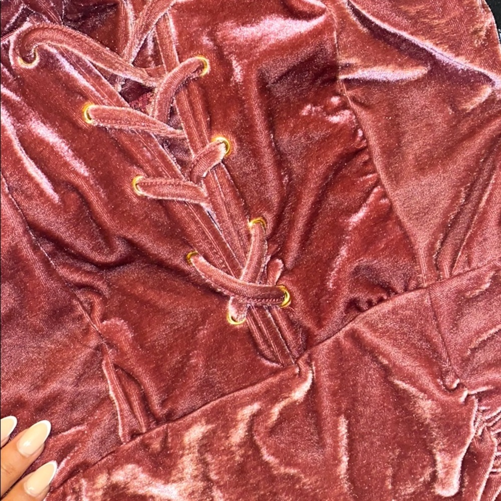 Pink velvet! Brand new with tags💕